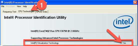 Intel Processor Identification Utility